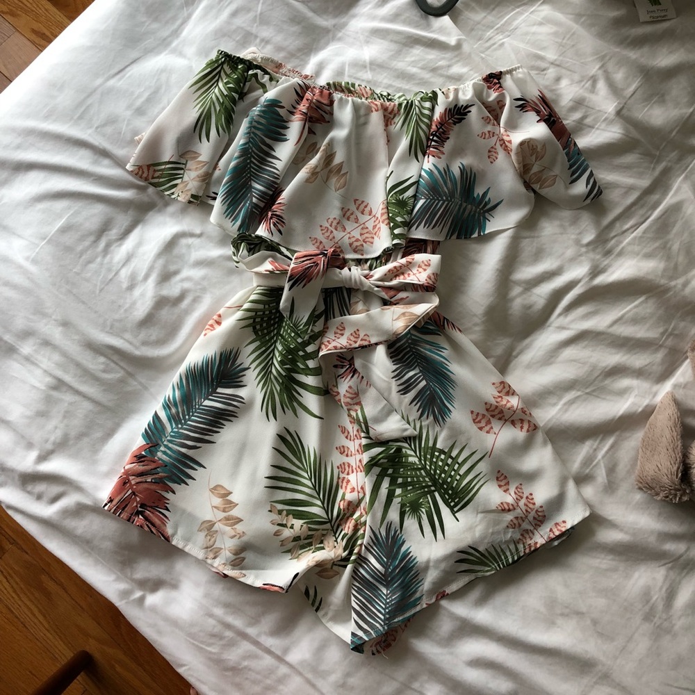Perfect tropical romper